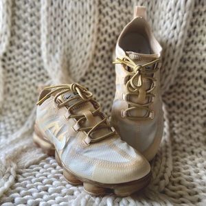 AirMax Vapormax White/Gold